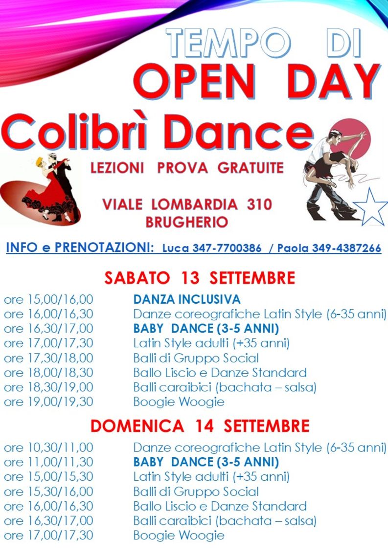 COLIBRI' DANCE SOCIETA' SPORTIVA DILETTANTISTICA